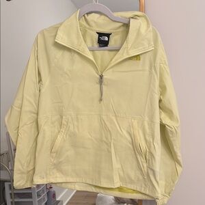 The North Face Yellow Half-Zip Jacket